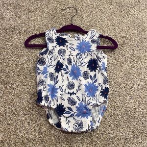 Carter’s 3 month girls blue floral romper